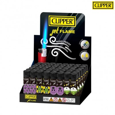 CLIPPER LIGHTER JET TORCH GALACTIC 48CT/ DISPLAY